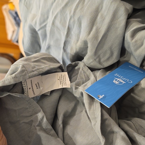 NWT Cupshe mint green front twist & keyhole maxi dress $48 tie back small - Picture 8 of 9